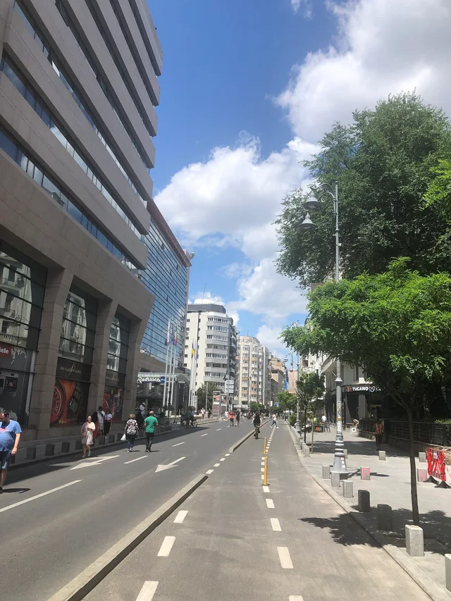 Bucharest city streets